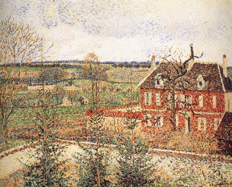 Camille Pissarro Deaf woman's home oil painting picture